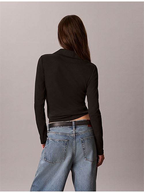 ls wvn label tneck herley CALVIN KLEIN JEANS | LV047H203GUB1